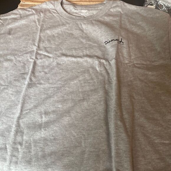 NWT Diamond men’s gray Tee , size XL - Picture 1 of 6